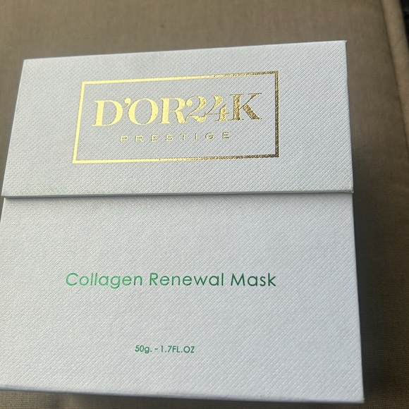 D’OR24K PRESTIGE COLLAGEN RENEWAL MASK FULL SIZE NEW LUXURY SKIN CARE HYDRATION - Picture 16 of 17